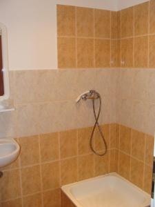 Koupelna v ubytování Hostel Lan