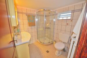 Koupelna v ubytování Villa Athina + 21 fotografií