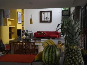 Posezení v ubytování Casa Marlui-San José