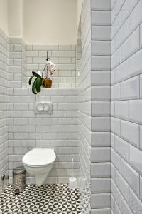 Bilik mandi di Schieszl Apartments 2