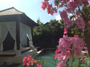 Ein Garten an der Unterkunft Nike Villas
