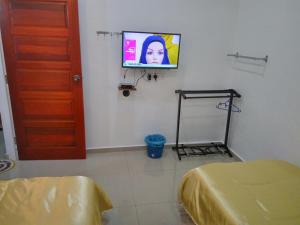 TV a/nebo společenská místnost v ubytování H2O Apartment