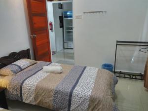 Postel nebo postele na pokoji v ubytování H2O Apartment