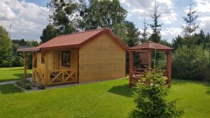Zahrada ubytování Gościniec Mazurek , Domek drewniany 1