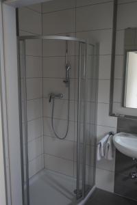 Ein Badezimmer in der Unterkunft Gösserhof