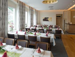 En restaurang eller annat matställe på Hotel Restaurant Schute