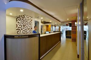 Vstupní hala nebo recepce v ubytování Hotel 99 Monumento