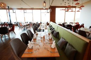 Fosshotel Mývatn餐厅或其他用餐的地方