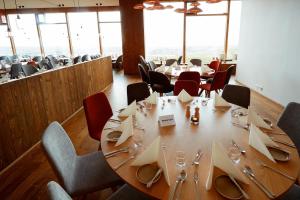 Fosshotel Mývatn餐厅或其他用餐的地方