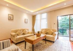 Posezení v ubytování Alba Hotel Meru