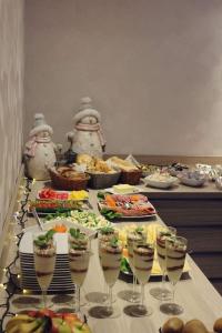 Jedlo v ubytovaní bed & breakfast alebo blízkom okolí