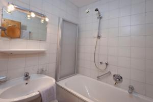 Koupelna v ubytování Ferienhaus Auer