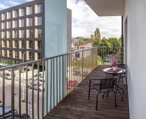 Balkón alebo terasa v ubytovaní Marea Apartment