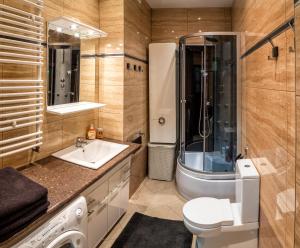 Kúpeľňa v ubytovaní Marea Apartment + 17 fotografií