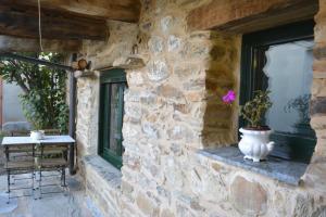 Ein Balkon oder eine Terrasse in der Unterkunft La Casa de Rosa