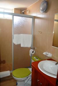 Ванная комната в Hostal Muyuyo