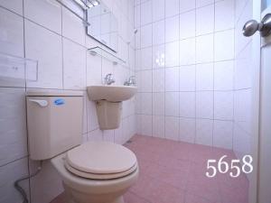 Vannituba majutusasutuses Hua Qiao De Jia