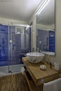 Koupelna v ubytování Muragie del Castello B&B