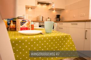Wangeroogeweg 47にあるキッチンまたは簡易キッチン