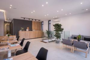 Posezení v ubytování Central City Hotel