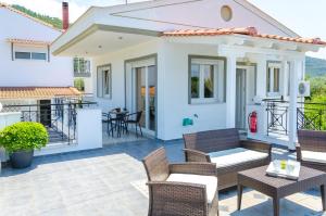 Balkón nebo terasa v ubytování Olivera Apartments