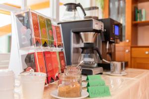 Set per la preparazione di tè e caffè presso Tscheppe Lang-Gasthof