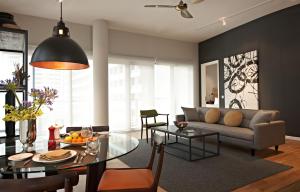 Posezení v ubytování E&O Residences Kuala Lumpur