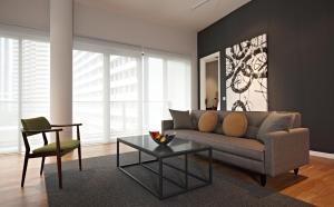Posezení v ubytování E&O Residences Kuala Lumpur