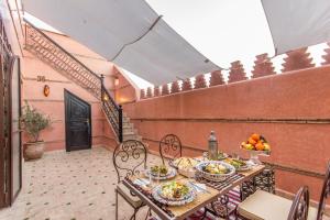 Comida en el riad o alrededores
