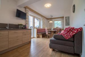 Χώρος καθιστικού στο Ferienhof Stoffer