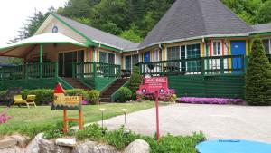 Zahrada ubytování Charm Pension