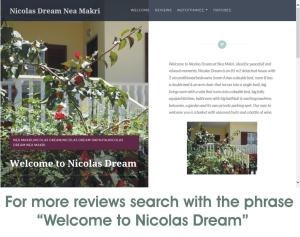 Fotografia z galérie ubytovania Nicolas Dream v destinácii Nea Makri