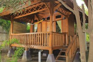 Zahrada ubytování Bronze Bungalows