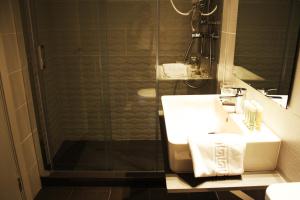 Kúpeľňa v ubytovaní Hotel Ginebra