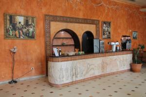 De lobby of receptie bij Palmyra Golden Beach - Families and Couples