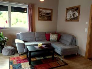 Posezení v ubytování Alpine Appartement
