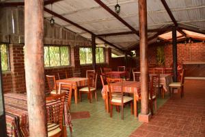 Restaurace v ubytování Hosteria Kindi Wasi
