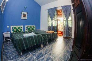 Cama o camas de una habitación en Casablanca Morjim