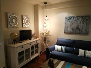 TV a/nebo společenská místnost v ubytování Apartamentos Nuncio Viejo