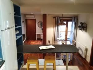 Kuchyň nebo kuchyňský kout v ubytování Apartamentos Nuncio Viejo