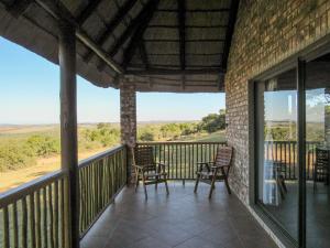 Un balcon sau o terasă la Pomeroy Lodges