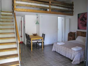 Postel nebo postele na pokoji v ubytování Orto delle Fate