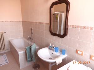 Ванная комната в Casa Franca