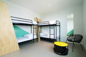 Postel nebo postele na pokoji v ubytování Via Amsterdam