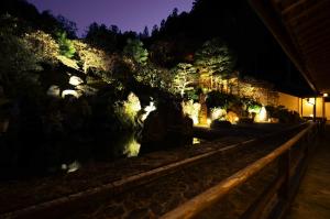 高野山 宿坊 不動院 -Koyasan Shukubo Fudoin-外面的花园