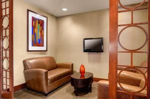 A seating area at Hyatt Place Milford/New Haven