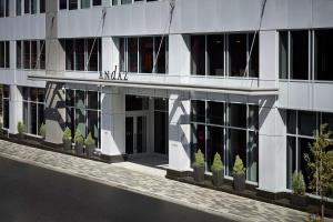 an external view of a large building with windows at Andaz Ottawa Byward Market, By Hyatt in Ottawa