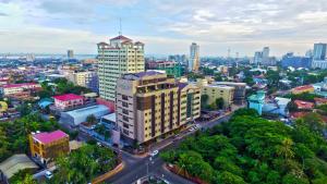 Nespecifikovaný výhled na destinaci Cebu City nebo výhled na město při pohledu z hotelu