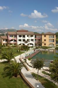 a view of a resort with a swimming pool at Hapimag Resort Scerne di Pineto in Scerne