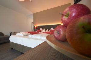 Voodi või voodid majutusasutuse Hotel Gantkofel toas